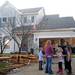 Kelly Peters, second from right, stands outside of her house March 16, 2012, talking to her neighbors Erin Kennedy, second from left, and her children Colin, age 7, far left, Mckenzie, age 8, far right, and neighborhood friend Megan Monk, age 7, center, after Peters' house was damaged by a tornado that hit Dexter. Angela J. Cesere | AnnArbor.com
